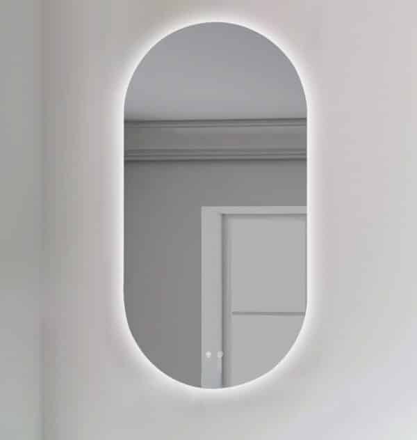 ESPEJO OVAL RETROILUMINADO Doble Touch