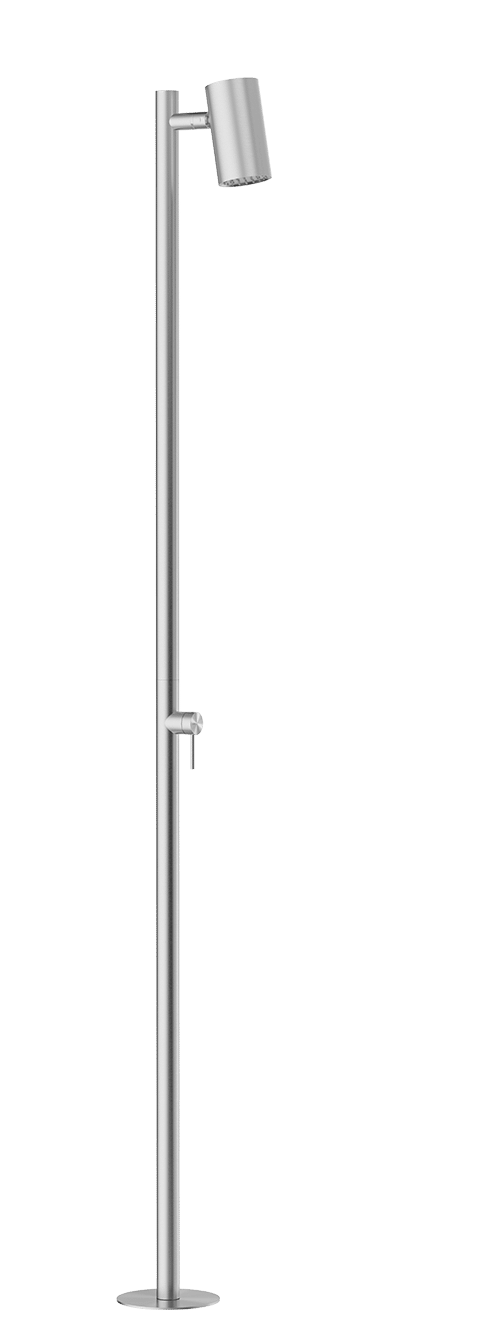 Gaia S316 Ducha Monomando Exterior Inox Cepillado