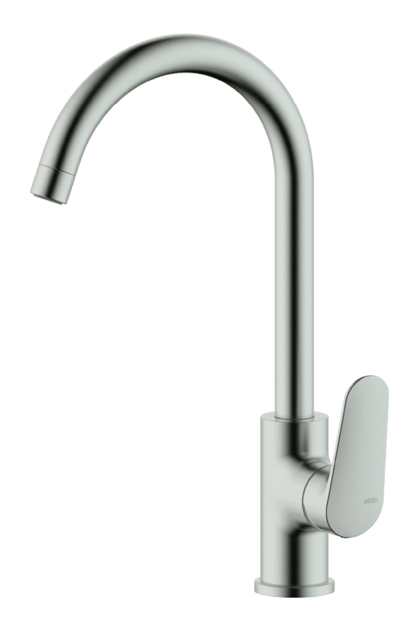 Zeus Easy Fix Monomando Fregadero Inox cepillado
